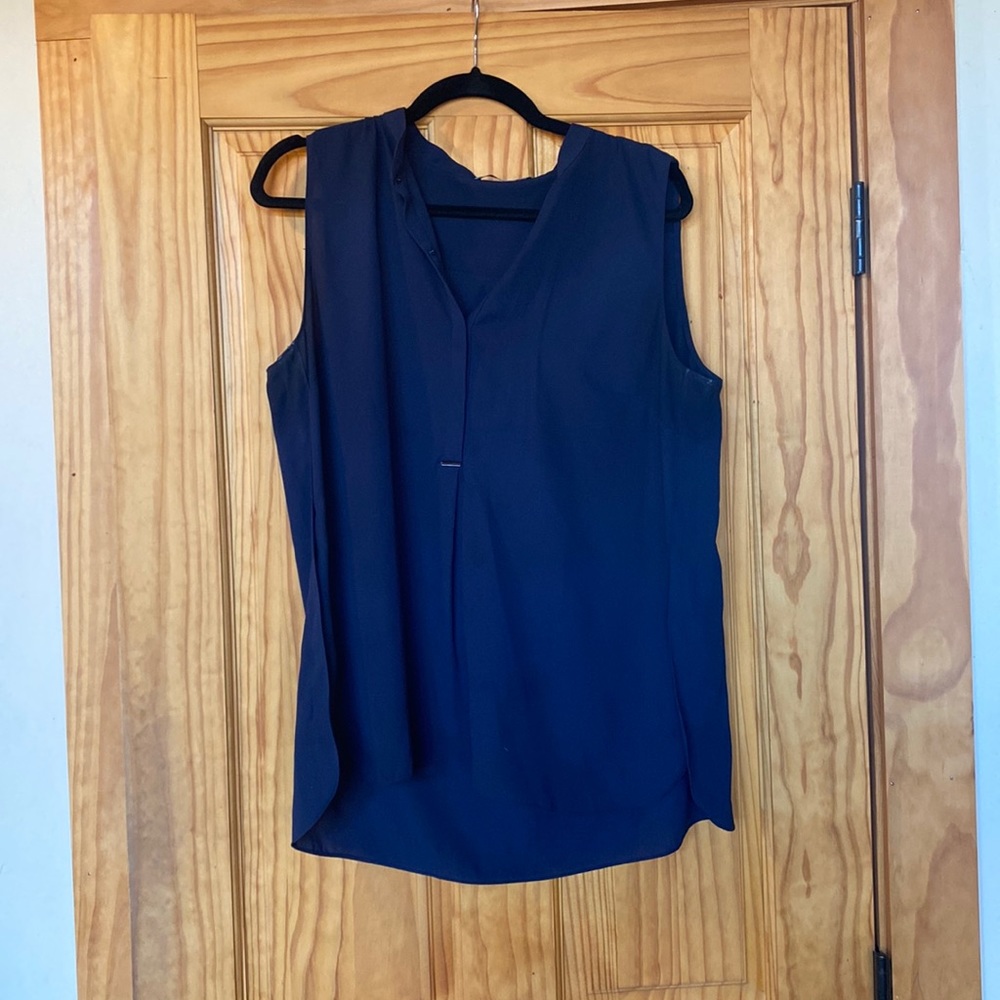 Blue blouse. Size L